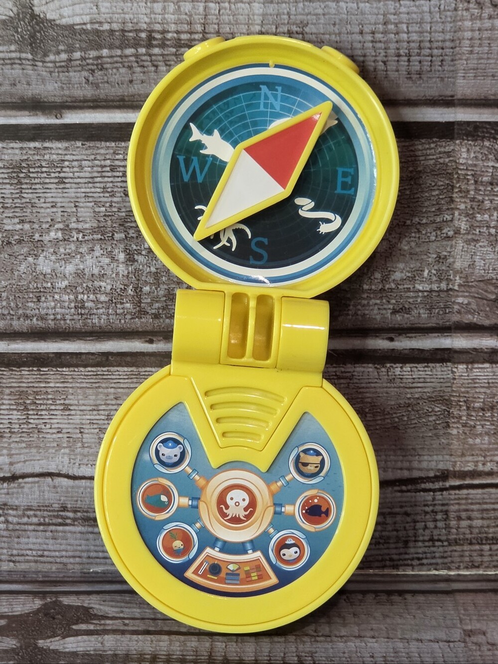 Rare - Octonauts Octo-Compass (2012) Works Great!